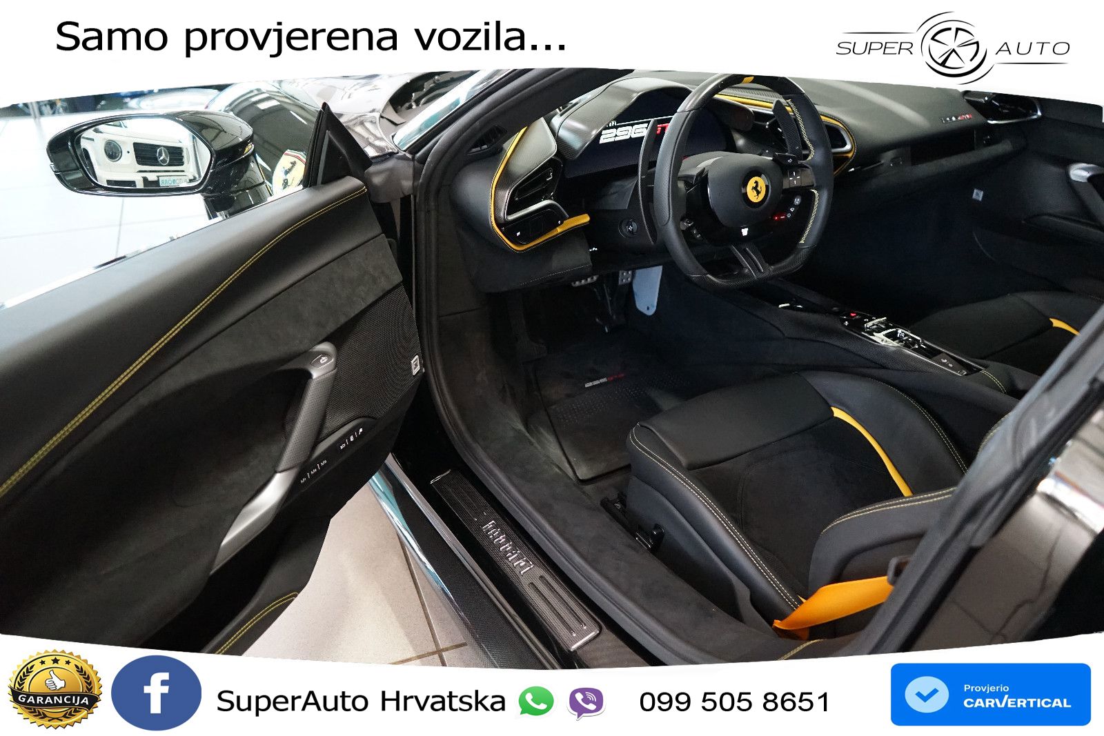 Ferrari 296 GTB 3.0 V6 (830 KS) F1 DCT