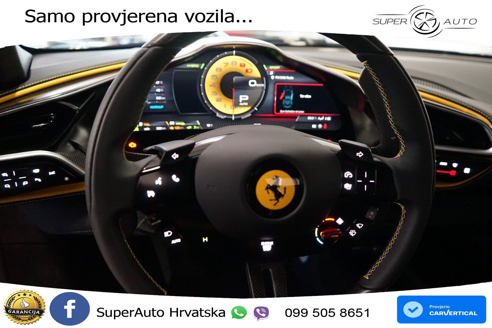 Ferrari 296 GTB 3.0 V6 (830 KS) F1 DCT