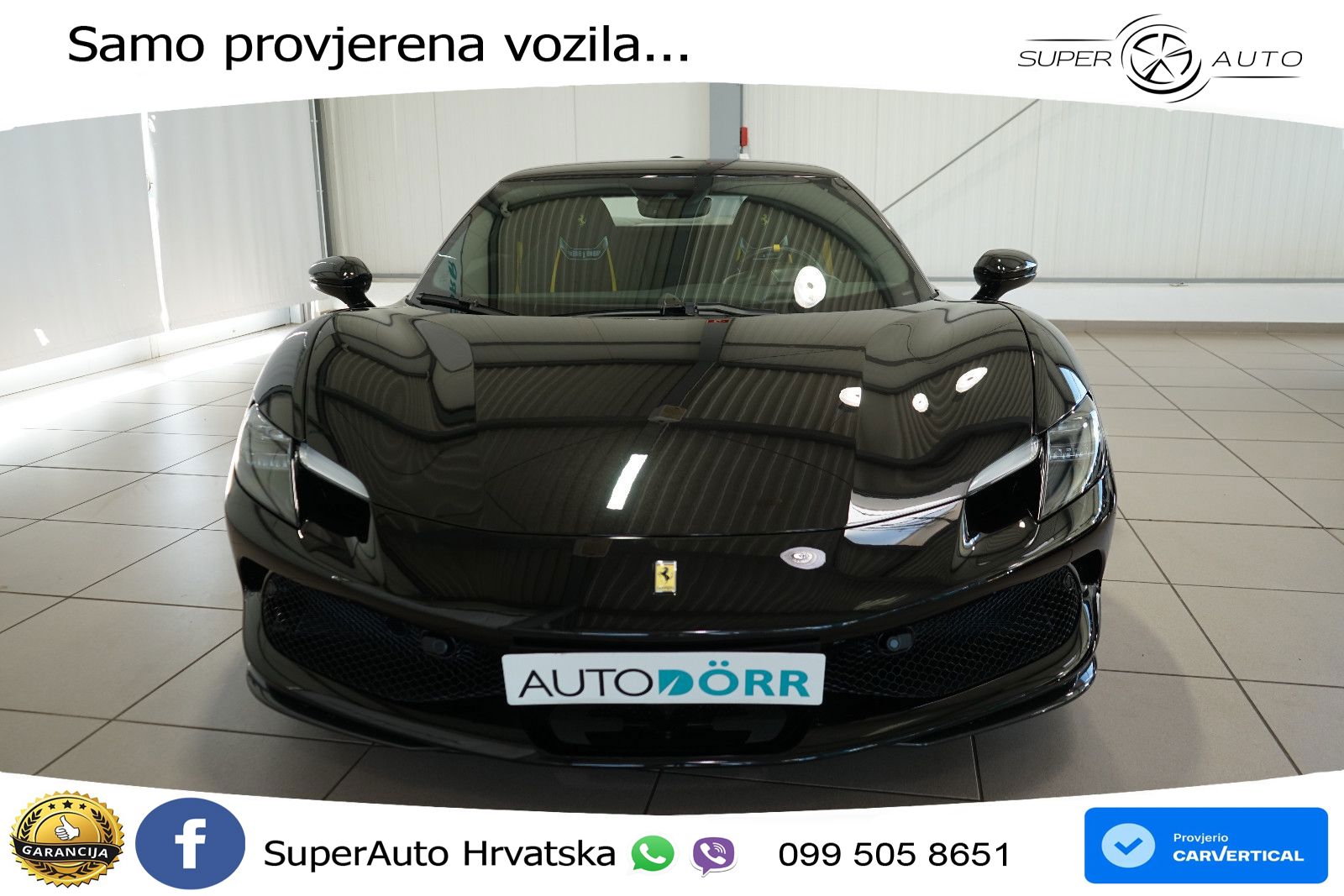 Ferrari 296 GTB 3.0 V6 (830 KS) F1 DCT