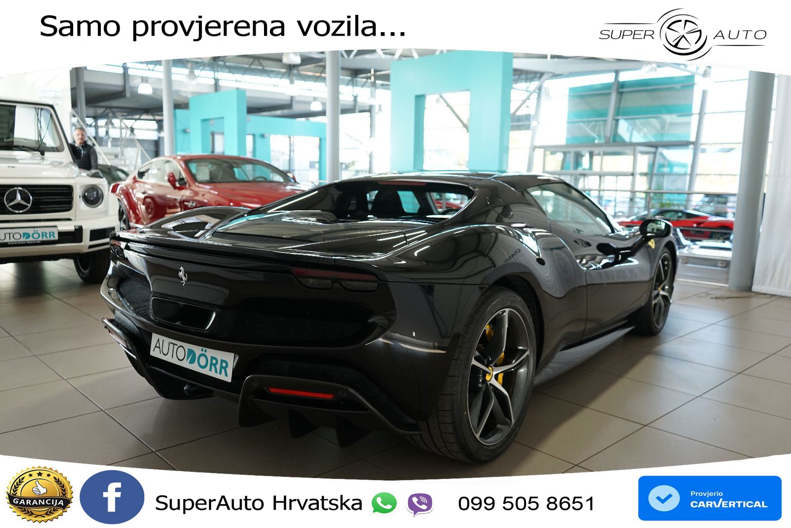 Ferrari 296 GTB 3.0 V6 (830 KS) F1 DCT