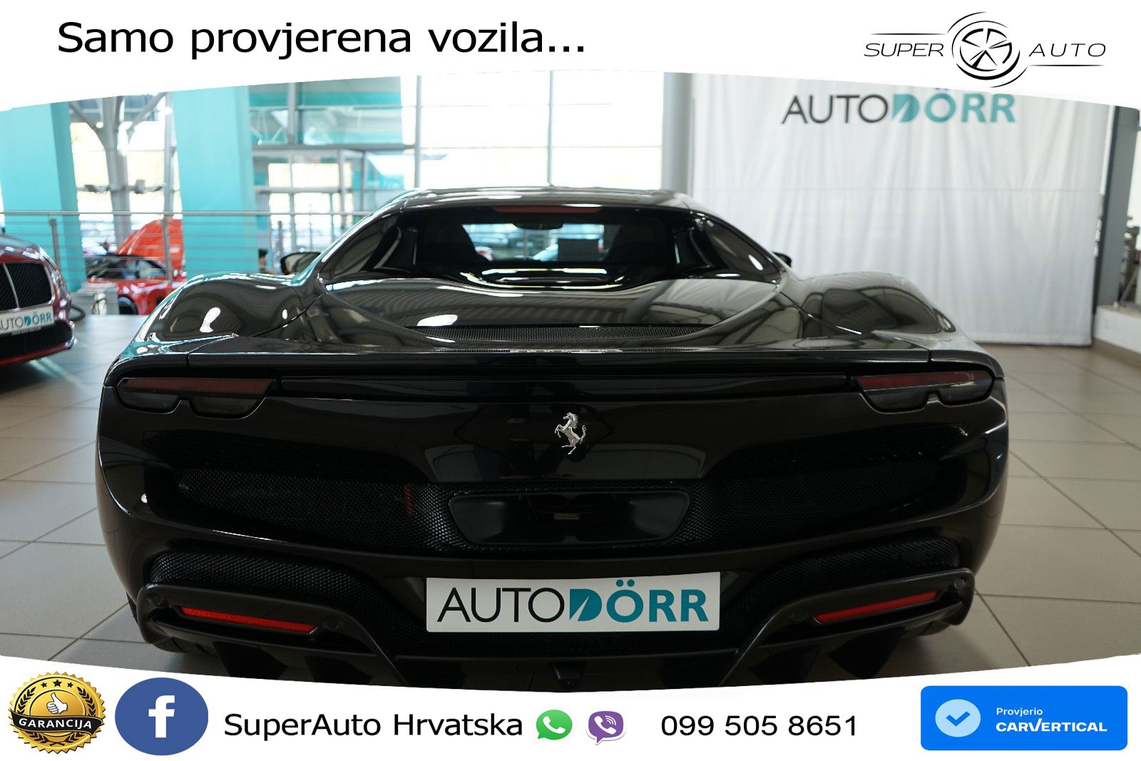 Ferrari 296 GTB 3.0 V6 (830 KS) F1 DCT
