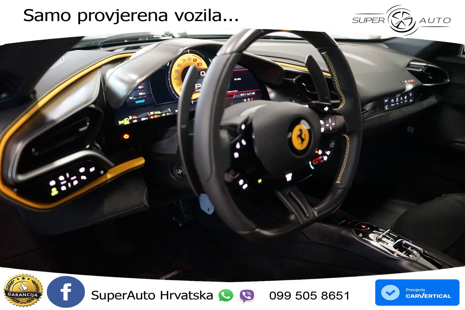 Ferrari 296 GTB 3.0 V6 (830 KS) F1 DCT
