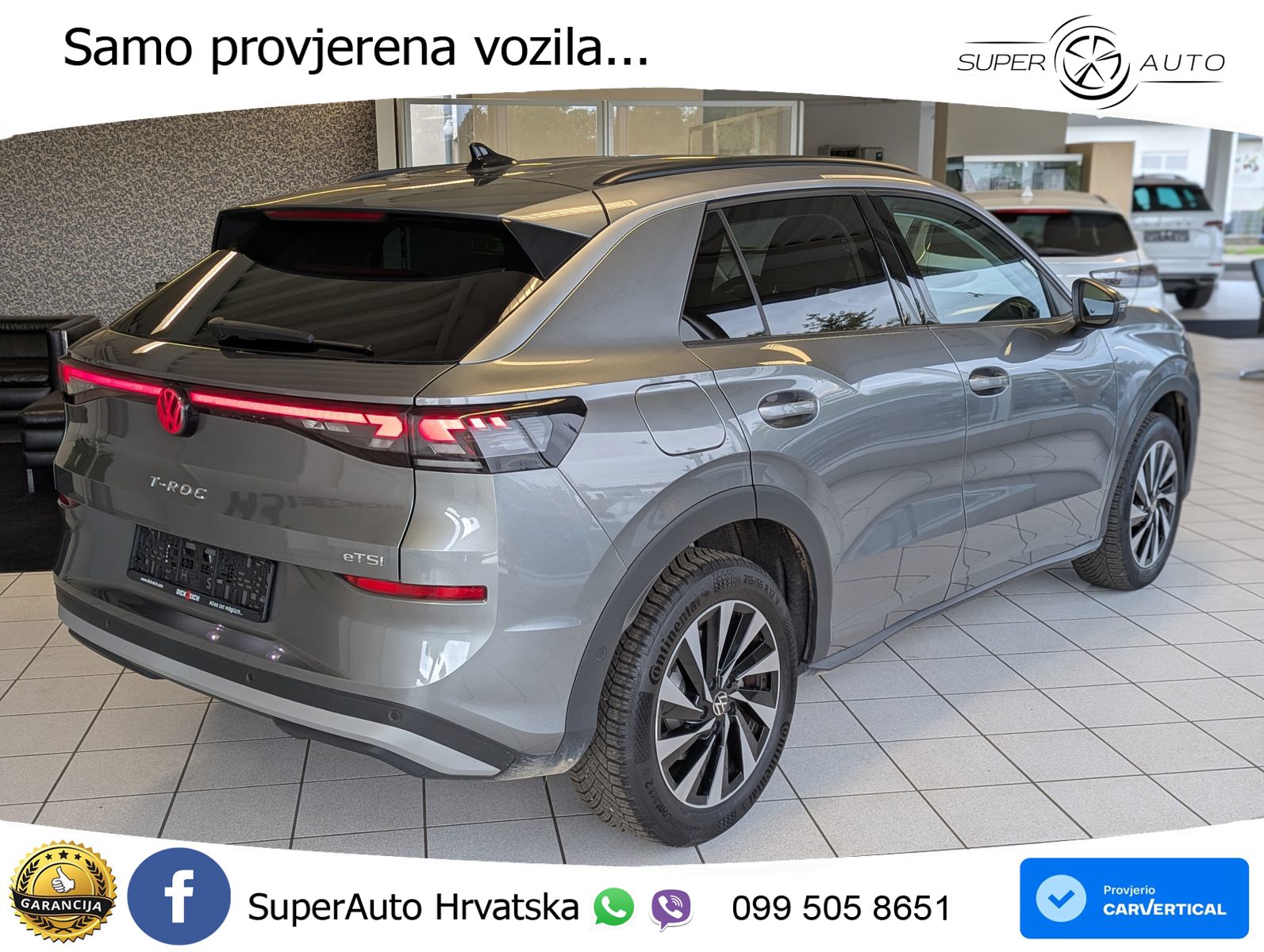 Volkswagen T-Roc II 1.5 eTSI (150 KS)  DSG LED+GR SJED+ACC