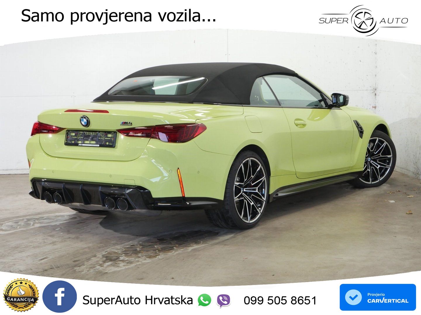 BMW M4 Convertible Competition 3.0 (530 KS) xDrive Steptronic LED+GR SJED+ACC