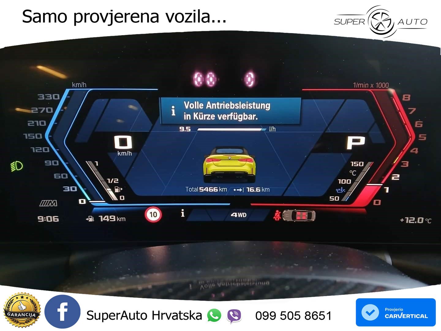 BMW M4 Convertible Competition 3.0 (530 KS) xDrive Steptronic LED+GR SJED+ACC