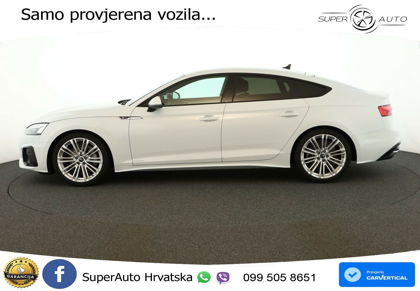 Audi A5 Sportback 45 TFSI (265 KS) quattro S tronic S line MATRIX+GR SJED+KAM