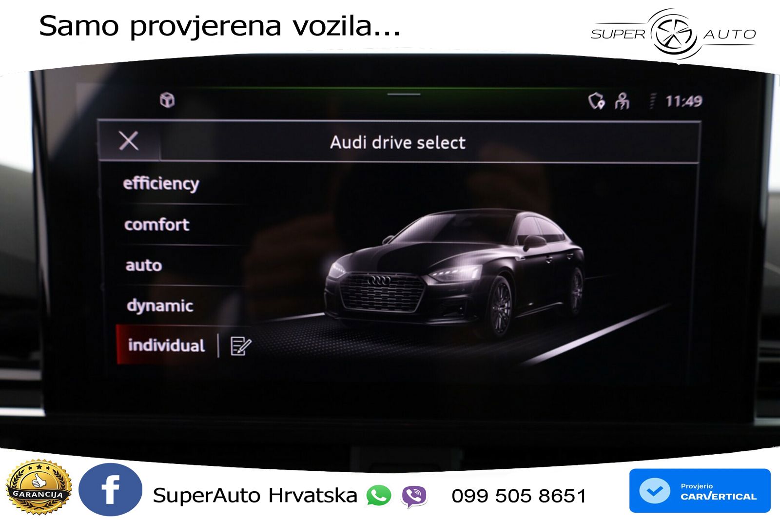 Audi A5 Sportback 45 TFSI (265 KS) quattro S tronic S line MATRIX+GR SJED+KAM