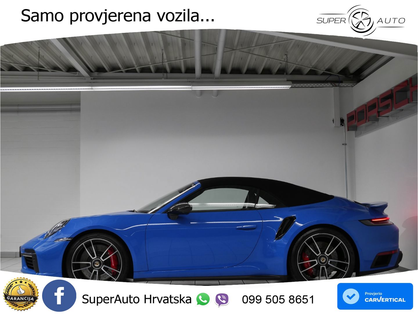 Porsche 911 Turbo Cabriolet 3.8 (580 KS) PDK LED+GR SJED+ACC