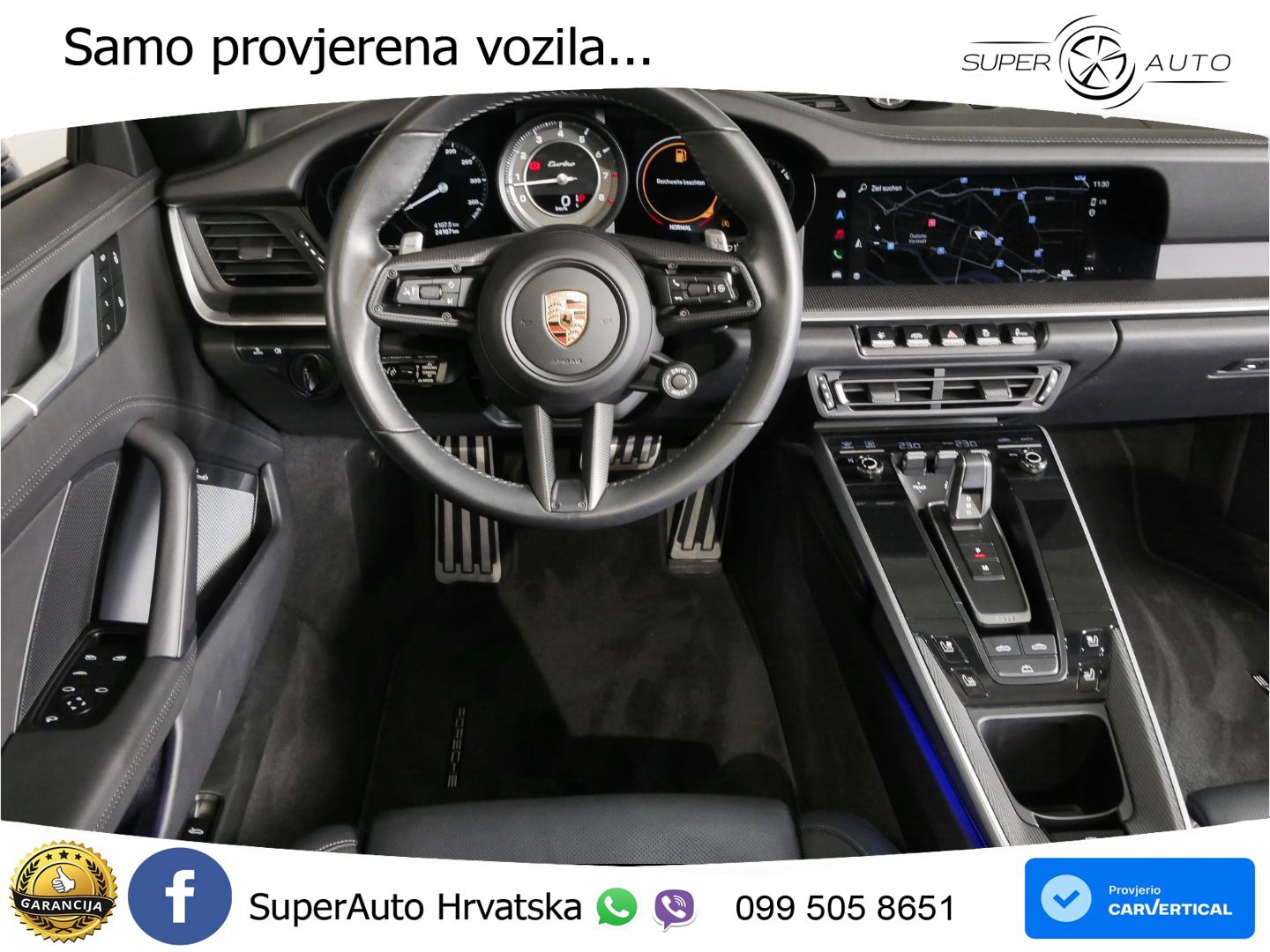 Porsche 911 Turbo Cabriolet 3.8 (580 KS) PDK LED+GR SJED+ACC