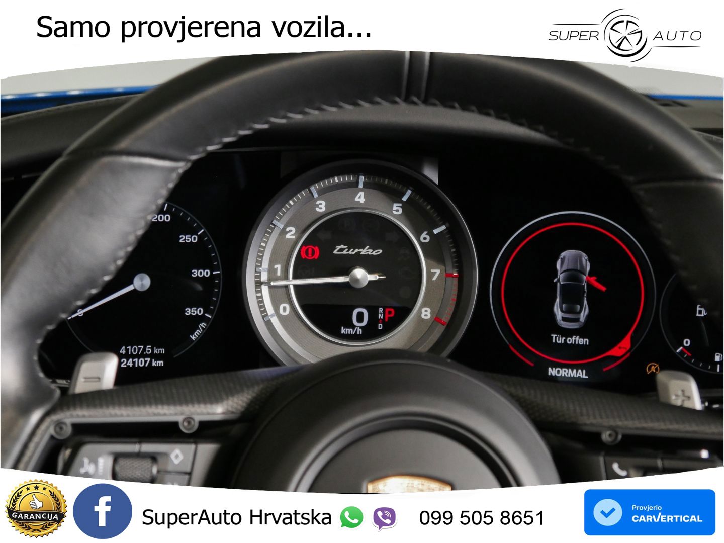 Porsche 911 Turbo Cabriolet 3.8 (580 KS) PDK LED+GR SJED+ACC
