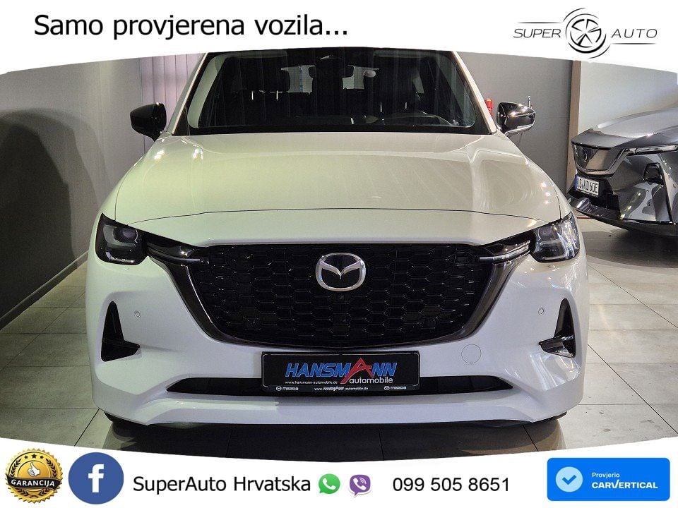 Mazda CX-60 3.3 e-Skyactiv D (254 KS) AWD Automatic LED+GR SJED+ACC