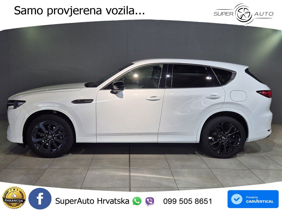 Mazda CX-60 3.3 e-Skyactiv D (254 KS) AWD Automatic LED+GR SJED+ACC