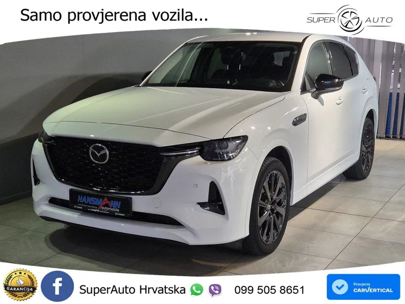 Mazda CX-60 3.3 e-Skyactiv D (254 KS) AWD Automatic LED+GR SJED+ACC