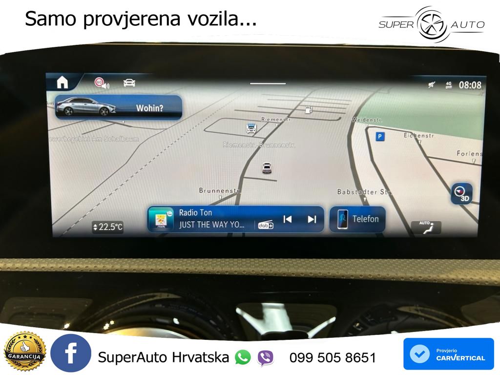 Mercedes-Benz A 200d 8G-DCT AMG LED+GR SJED+ACC