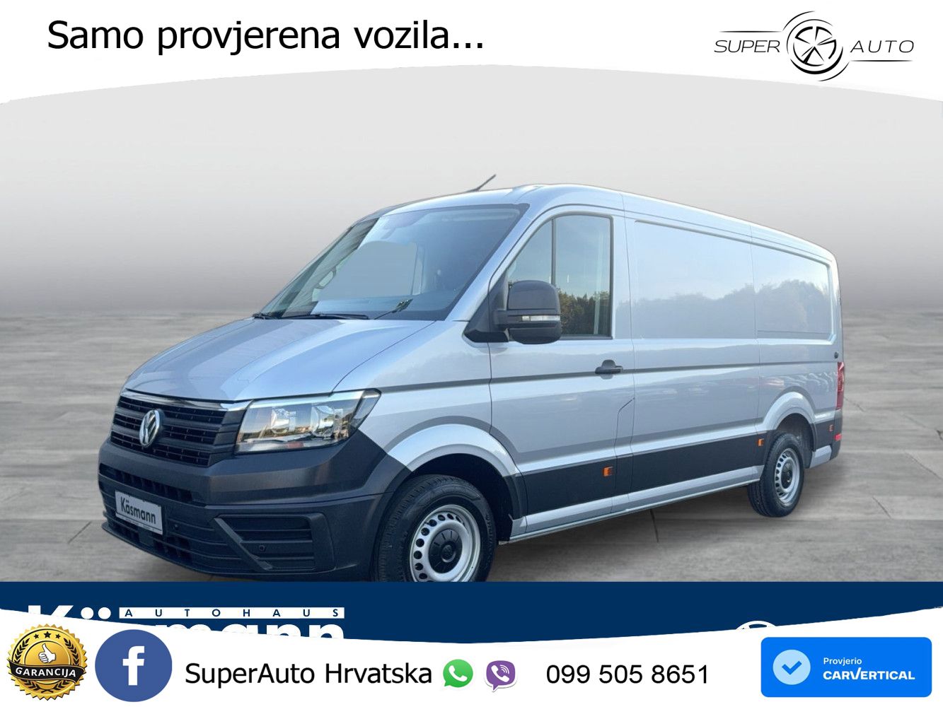 Volkswagen Crafter Kasten 30 MR 2.0TDI AHK PDC 140 KS