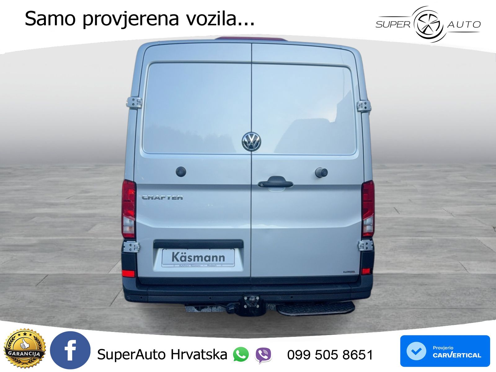 Volkswagen Crafter Kasten 30 MR 2.0TDI AHK PDC 140 KS