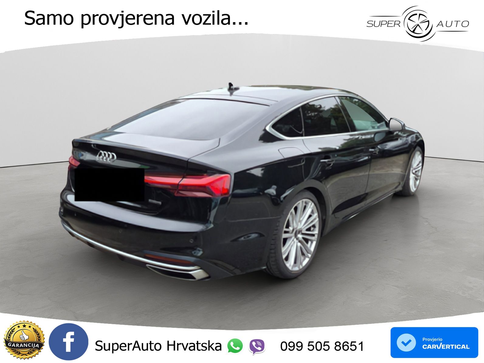 Audi A5 Sportback 40 TDI (204 KS) quattro S tronic LED+GR SJED+ACC