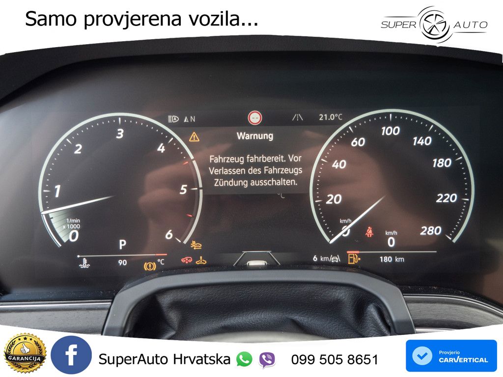 Volkswagen Touareg 3.0 V6 TDI (286 KS) 4MOTION Tiptronic ZRAČNI+ACC+GR SJED+KAM+PANO