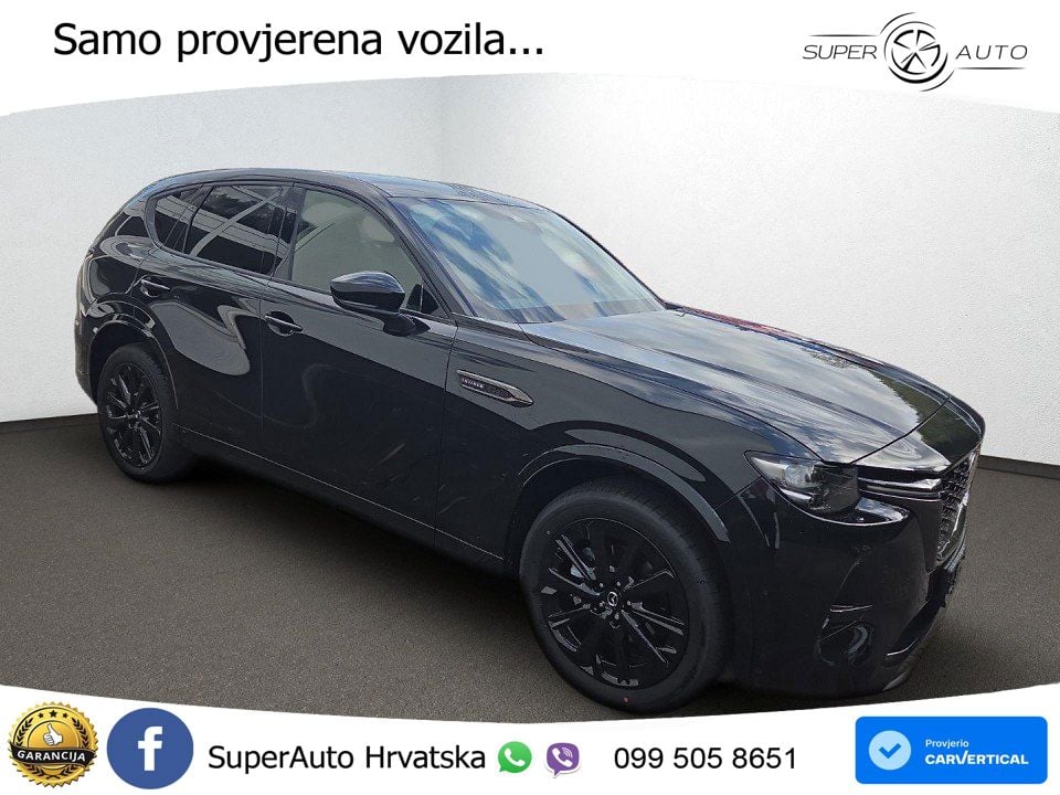 Mazda CX-60 3.3 e-Skyactiv D (254 KS) AWD Automatic LED+GR SJED+ACC