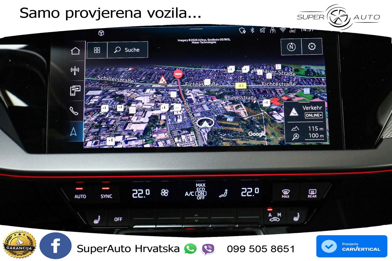 Audi S3 Limuzina 2.0 TFSI (333 KS) quattro S tronic MATRIX+GR SJED+KAM