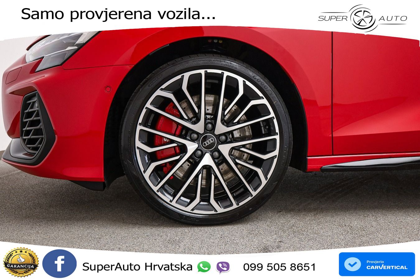 Audi S3 Limuzina 2.0 TFSI (333 KS) quattro S tronic MATRIX+GR SJED+KAM