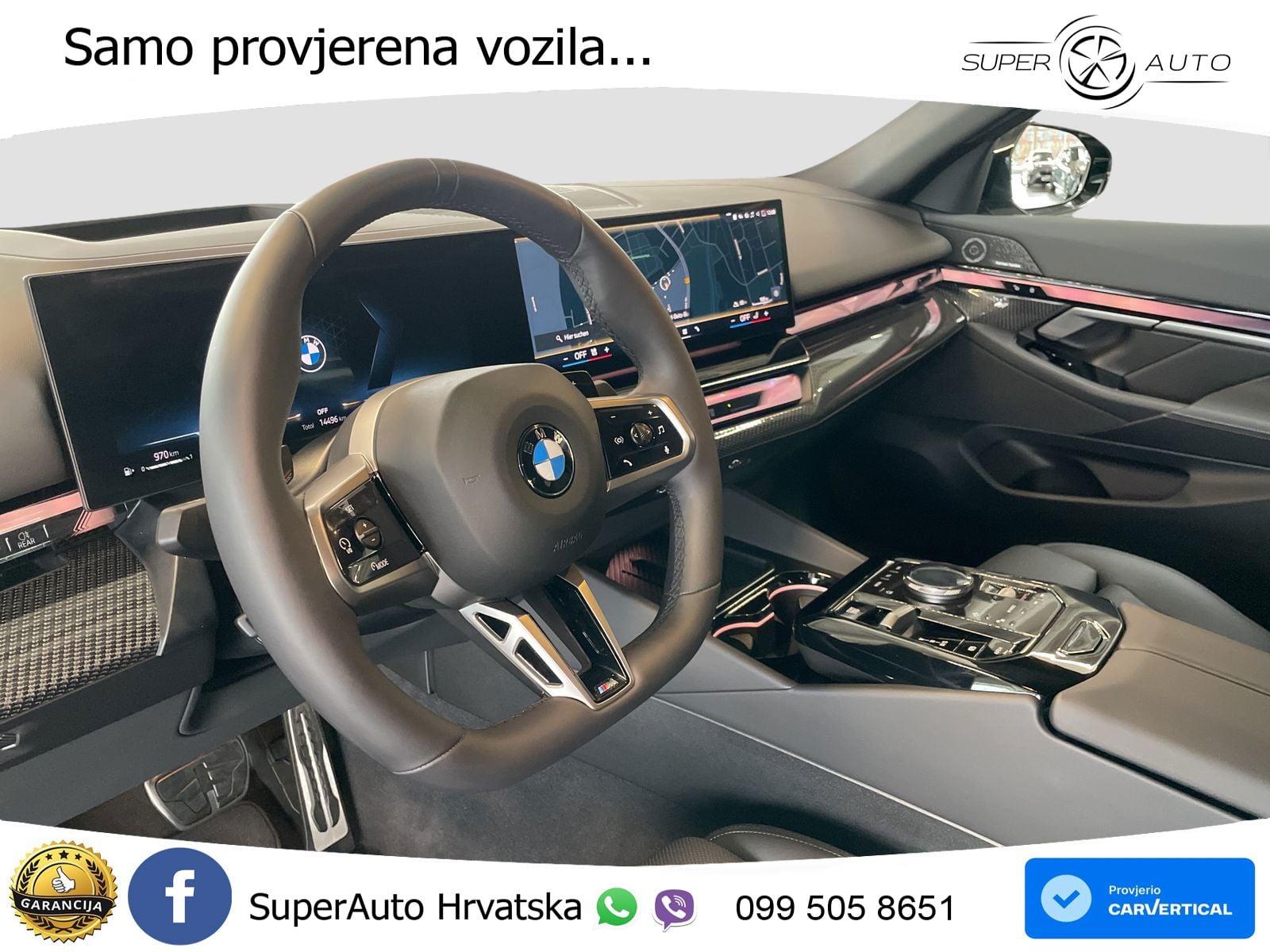 BMW 520d (197 KS) Steptronic M Sport LED+GR SJED+ACC