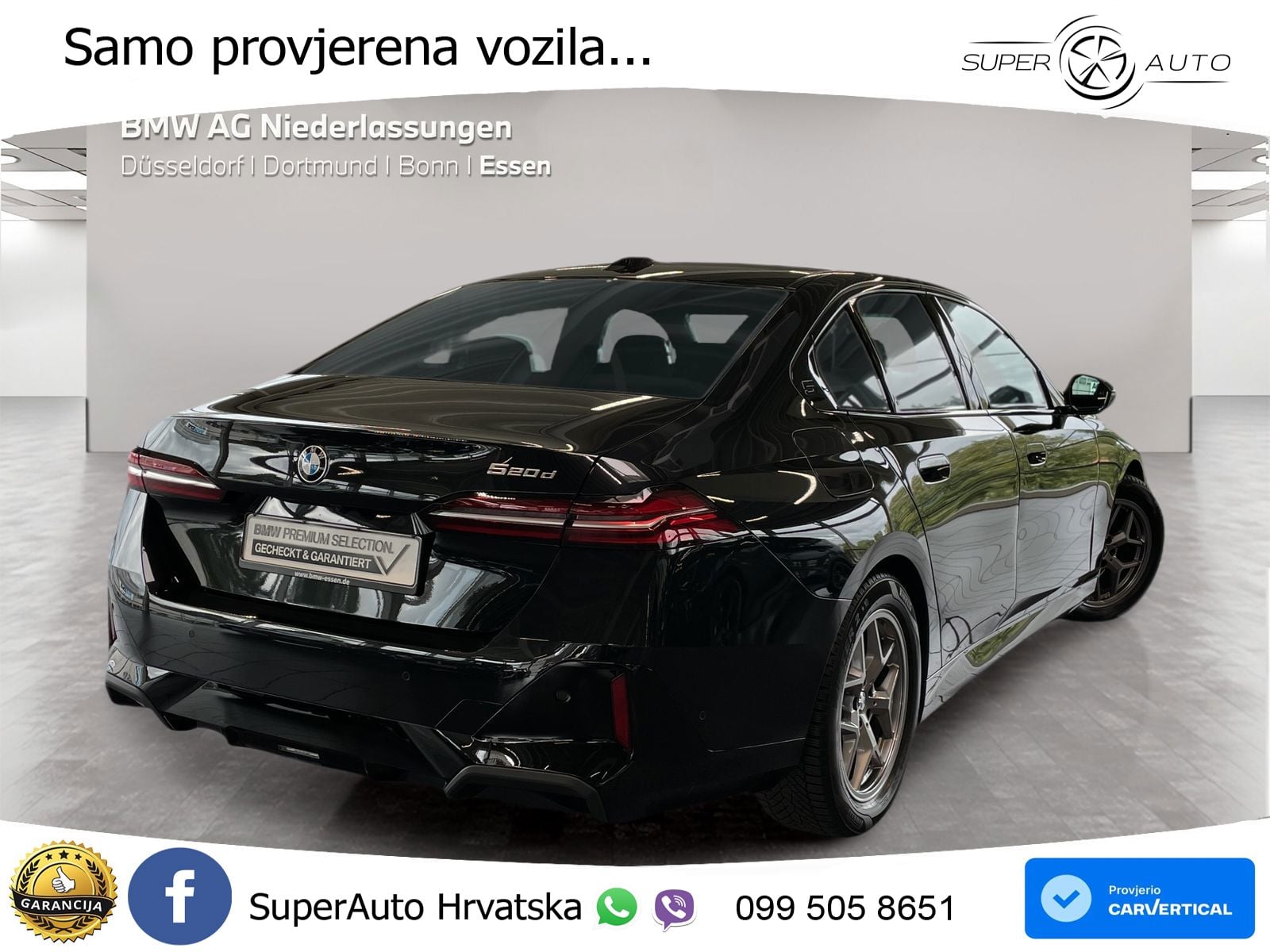 BMW 520d (197 KS) Steptronic M Sport LED+GR SJED+ACC