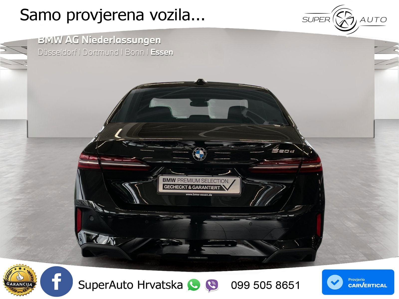 BMW 520d (197 KS) Steptronic M Sport LED+GR SJED+ACC