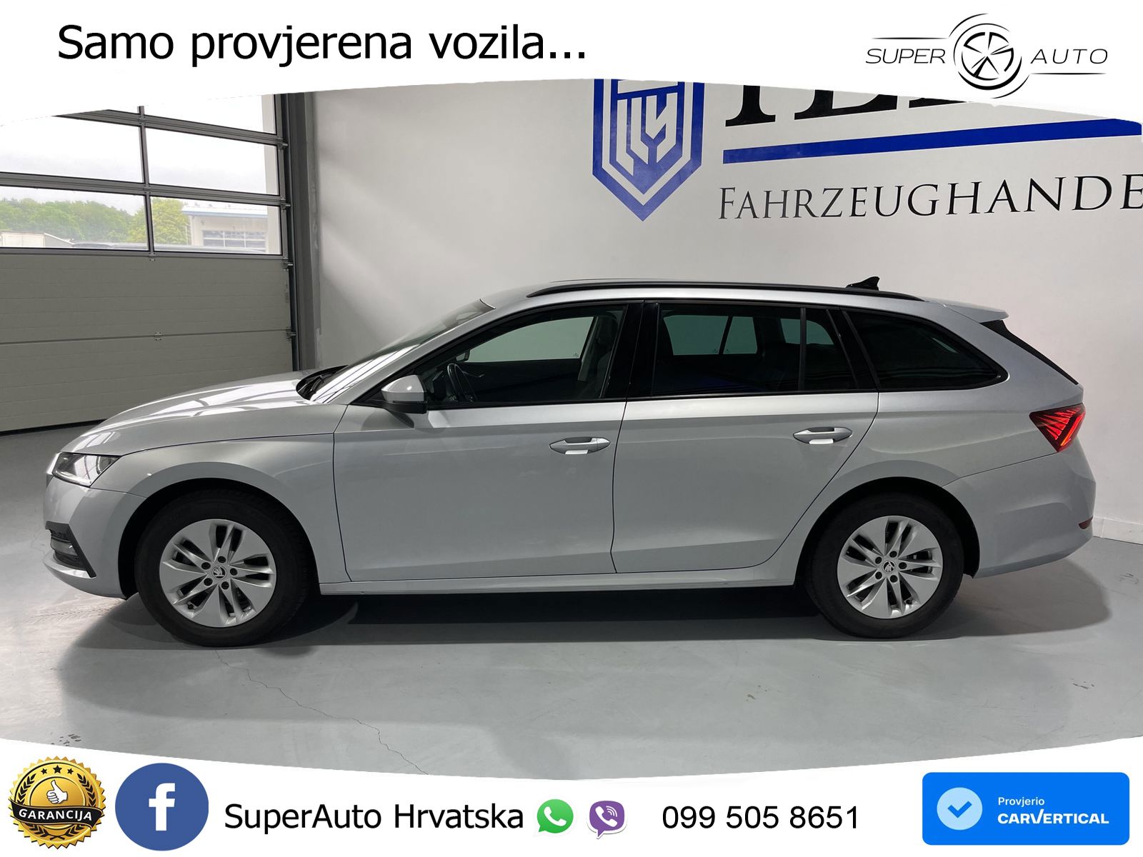 Škoda Octavia Combi 2.0 TDI (150 KS) DSG LED+GR SJED+ACC