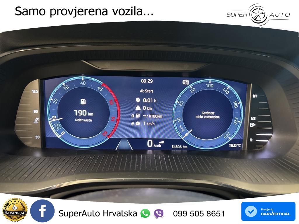 Škoda Octavia Combi 2.0 TDI (150 KS)