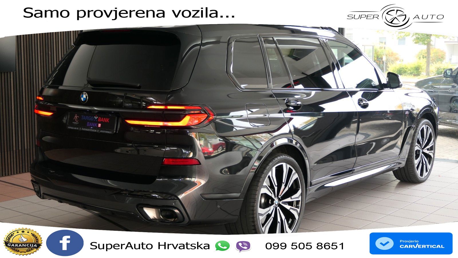 BMW X7 40d (352 KS) xDrive Steptronic M Sport LED+GR SJED+ACC