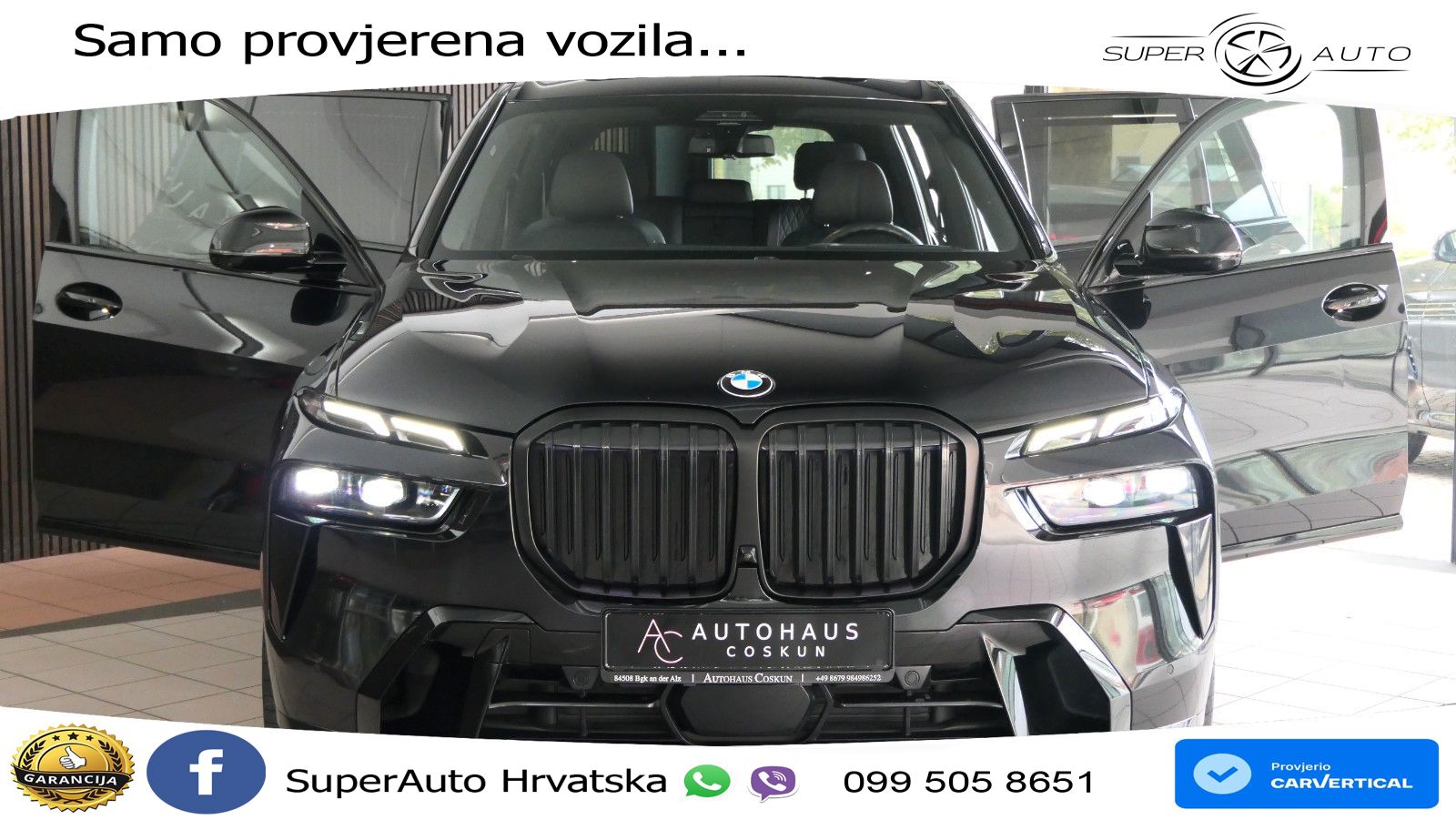BMW X7 40d (352 KS) xDrive Steptronic M Sport LED+GR SJED+ACC