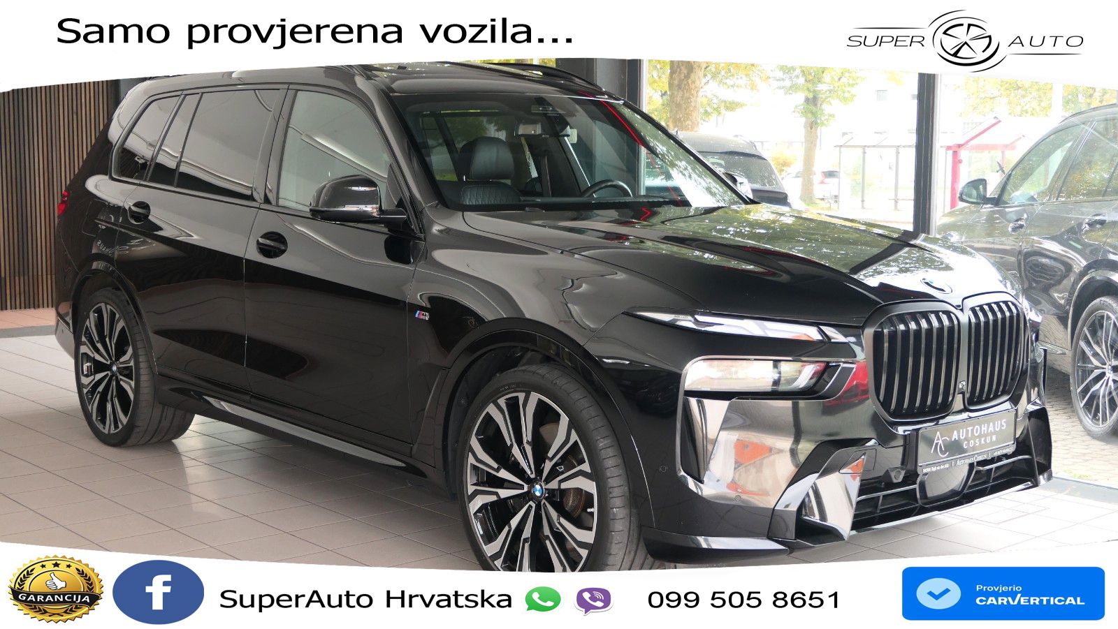 BMW X7 40d (352 KS) xDrive Steptronic M Sport LED+GR SJED+ACC