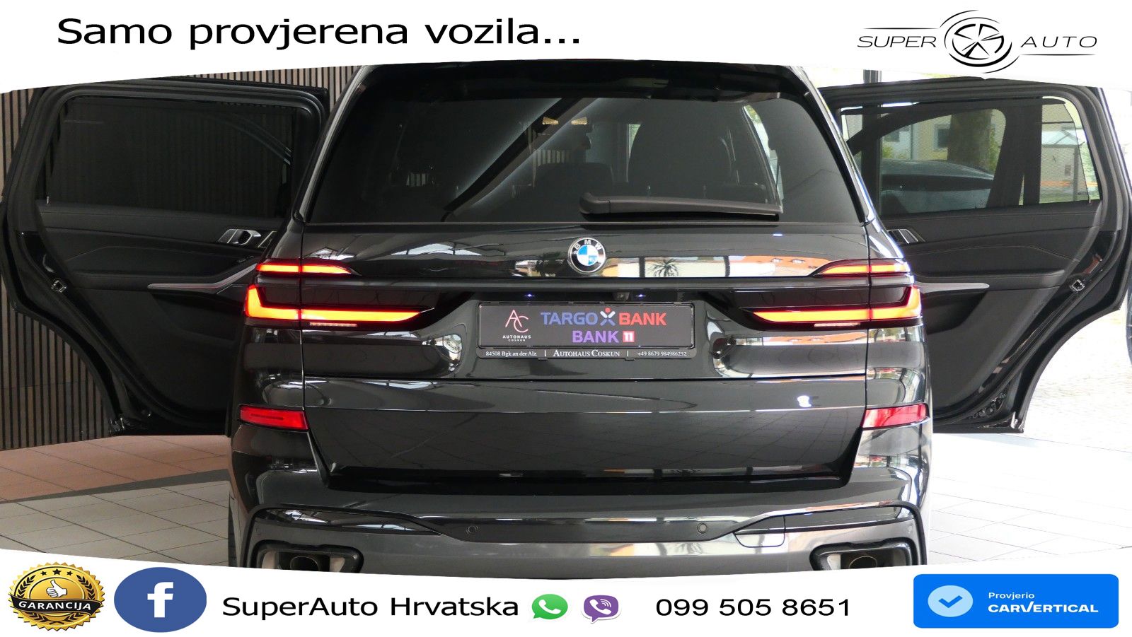 BMW X7 40d (352 KS) xDrive Steptronic M Sport LED+GR SJED+ACC