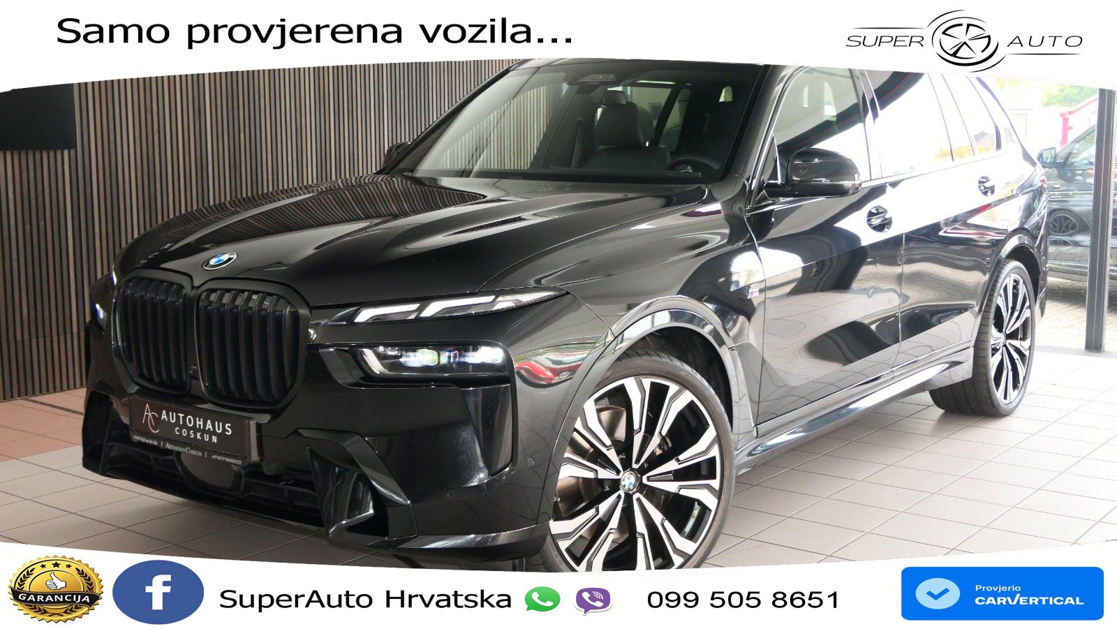 BMW X7 40d (352 KS) xDrive Steptronic M Sport LED+GR SJED+ACC