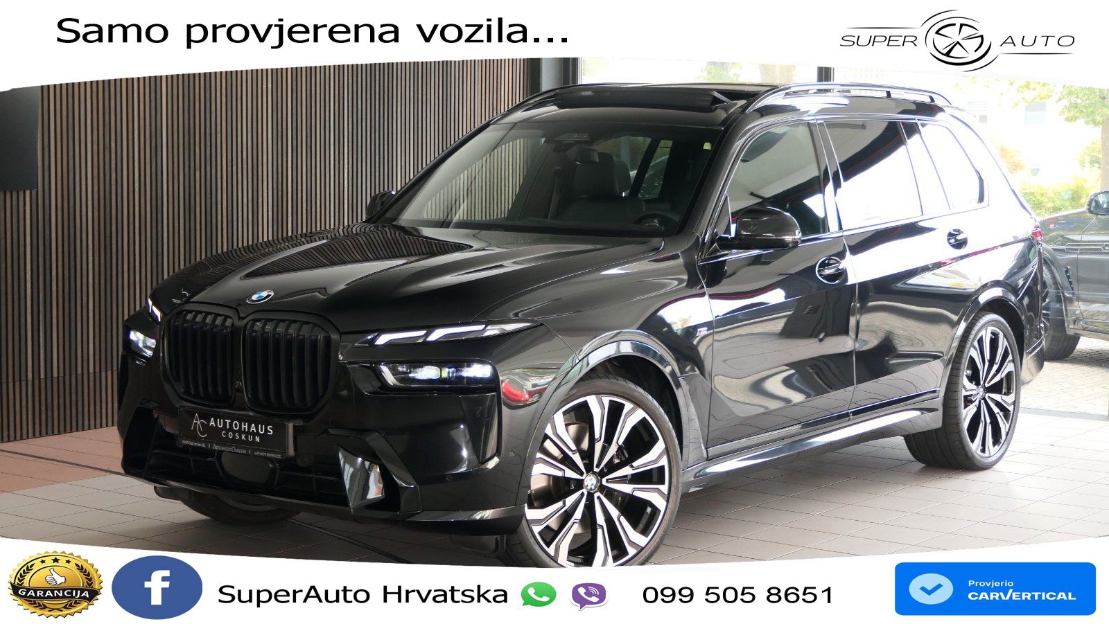 BMW X7 40d (352 KS) xDrive Steptronic M Sport LED+GR SJED+ACC