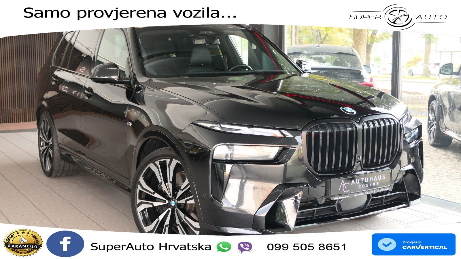 BMW X7 40d (352 KS) xDrive Steptronic M Sport LED+GR SJED+ACC