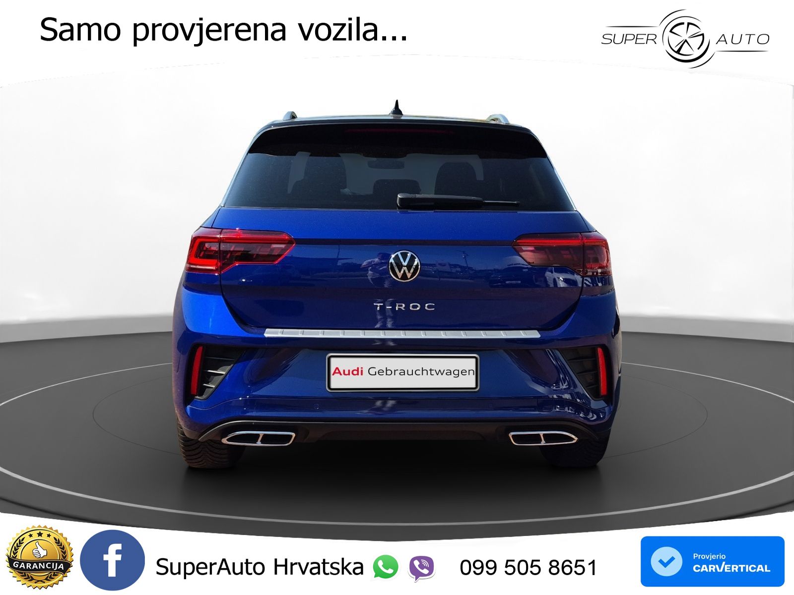 Volkswagen T-Roc I 1.5 TSI (150 KS) DSG LED+GR SJED+ACC