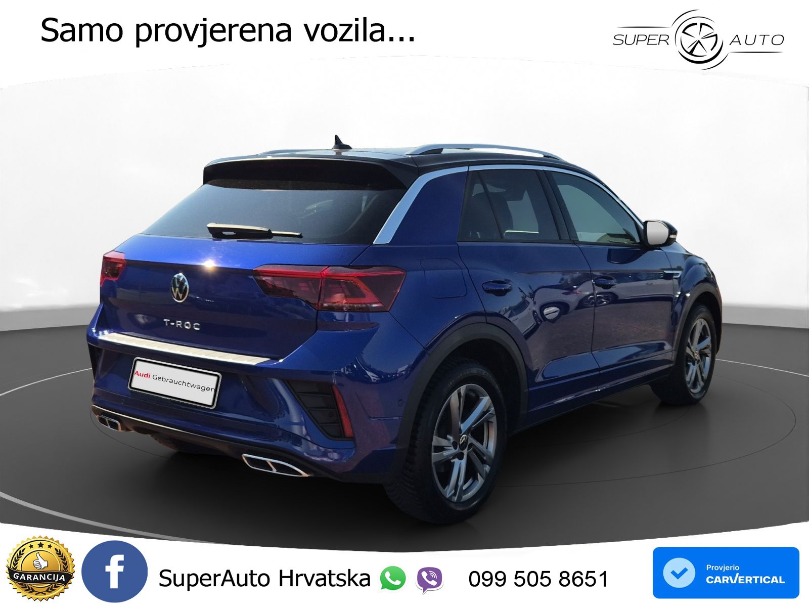 Volkswagen T-Roc I 1.5 TSI (150 KS) DSG LED+GR SJED+ACC