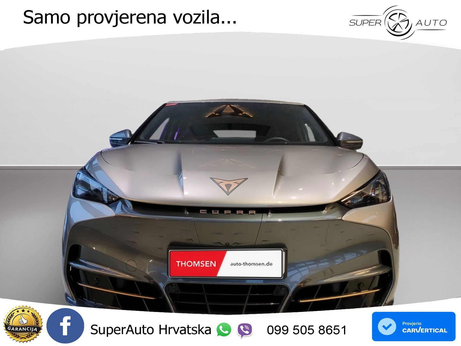 Cupra Tavascan 82 kWh (286 KS) MATRIX+GR SJED+KAM