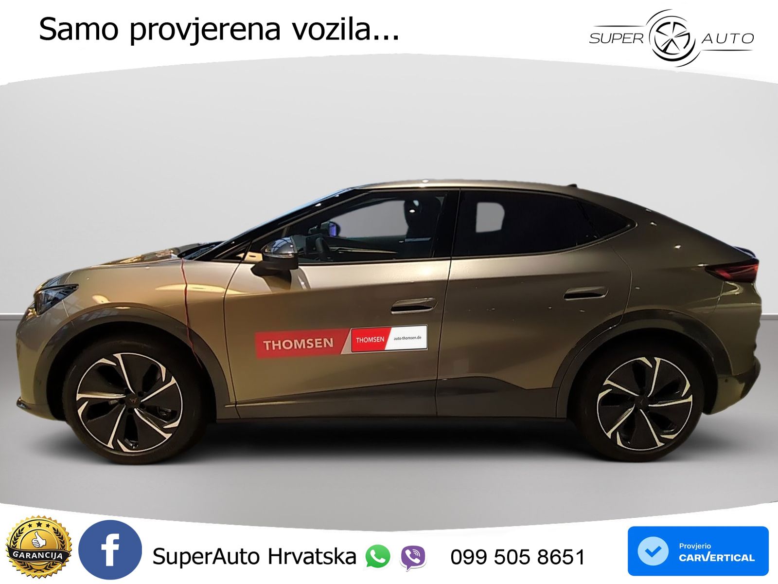 Cupra Tavascan 82 kWh (286 KS) MATRIX+GR SJED+KAM