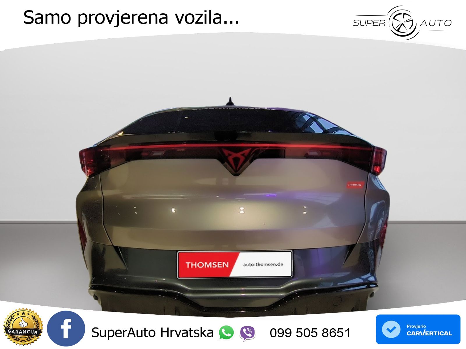 Cupra Tavascan 82 kWh (286 KS) MATRIX+GR SJED+KAM