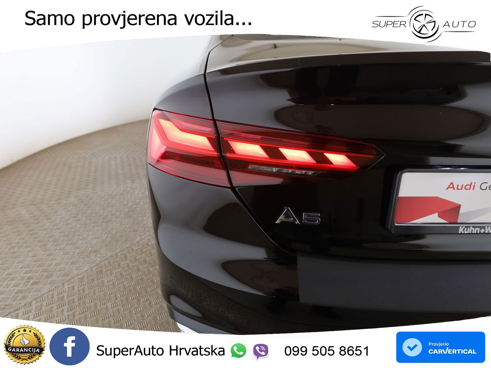 Audi A5 Sportback 45 TFSI (265 KS) quattro S tronic advanced MATRIX+GR SJED+KAM