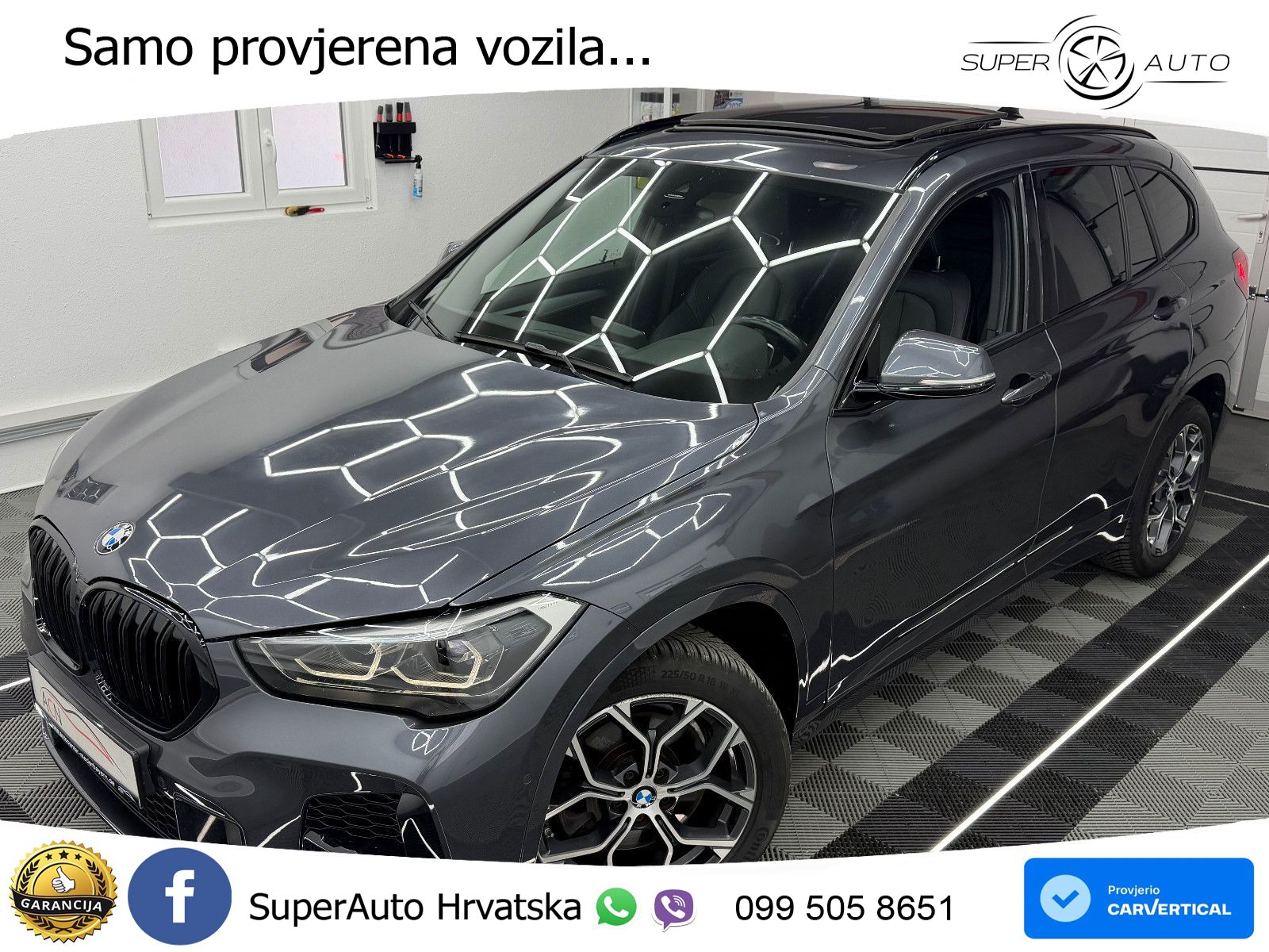 BMW X1 20d (190 KS) xDrive Steptronic M Sport LED+GR SJED+ACC