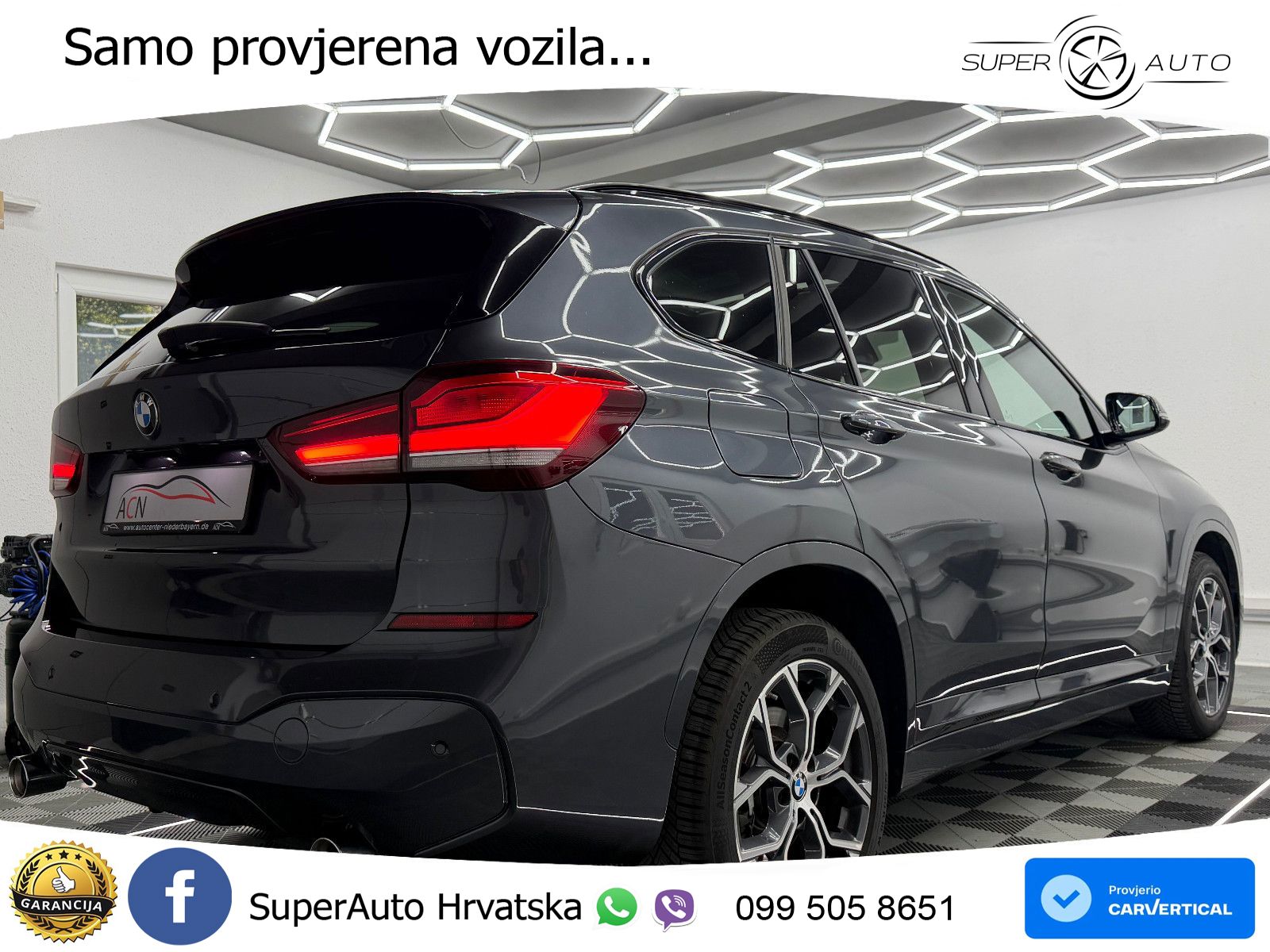 BMW X1 20d (190 KS) xDrive Steptronic M Sport LED+GR SJED+ACC