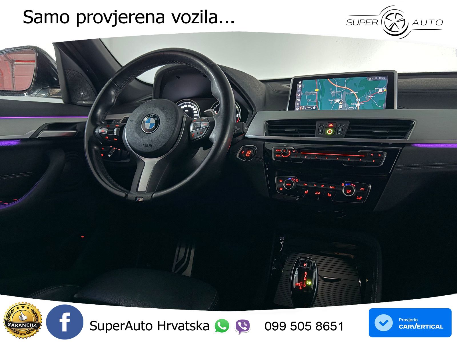 BMW X1 20d (190 KS) xDrive Steptronic M Sport LED+GR SJED+ACC