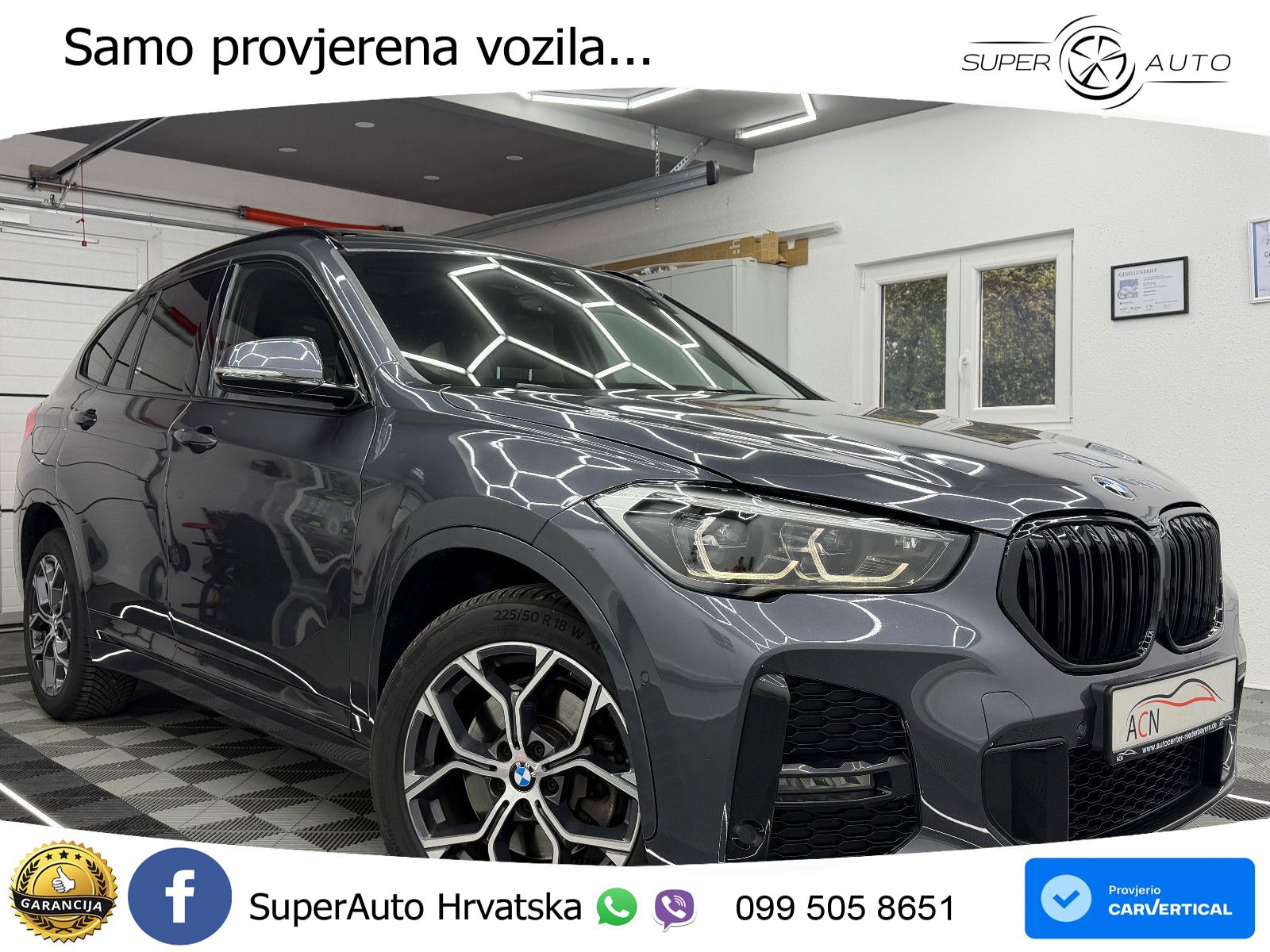 BMW X1 20d (190 KS) xDrive Steptronic M Sport LED+GR SJED+ACC
