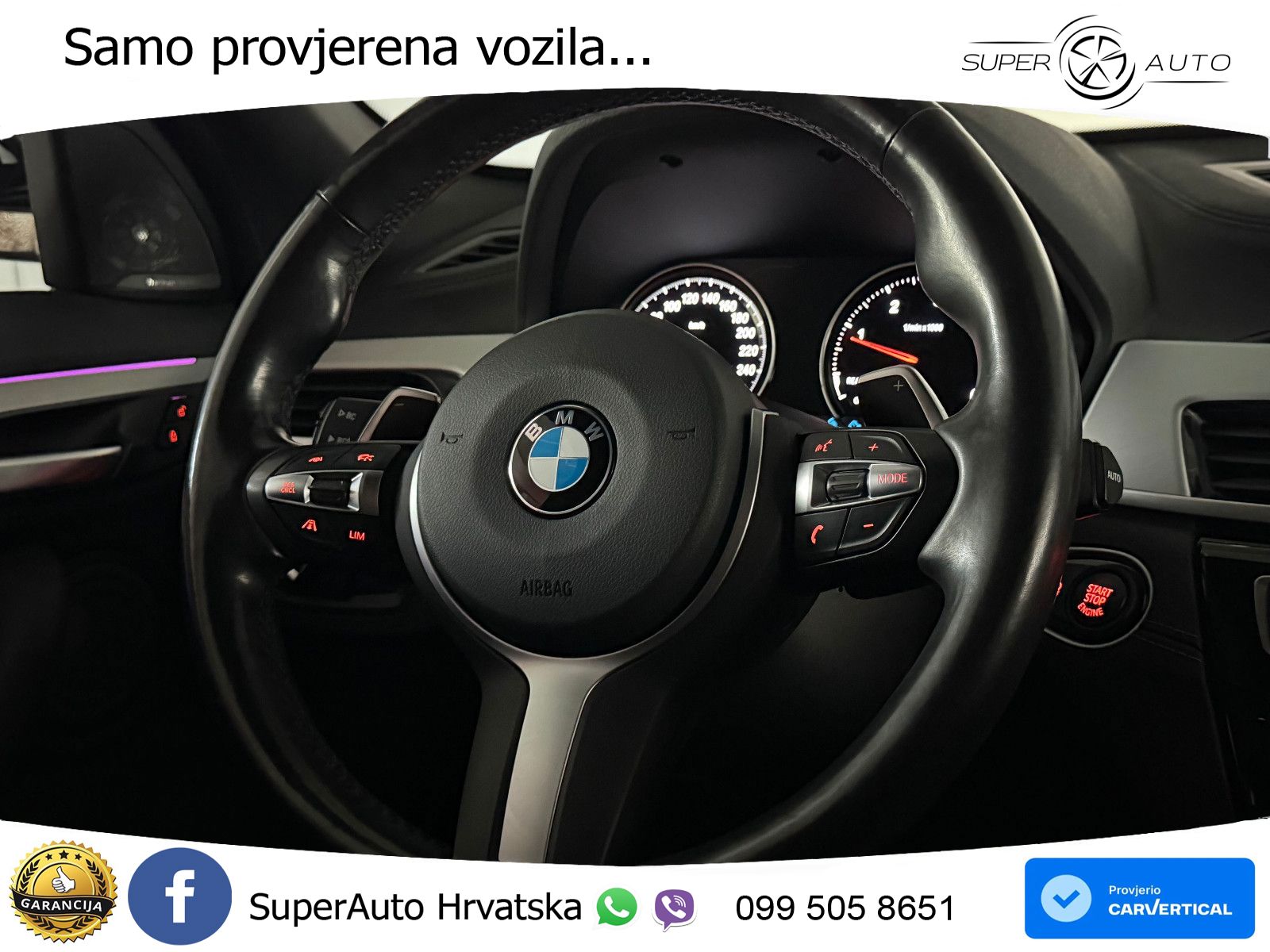 BMW X1 20d (190 KS) xDrive Steptronic M Sport LED+GR SJED+ACC