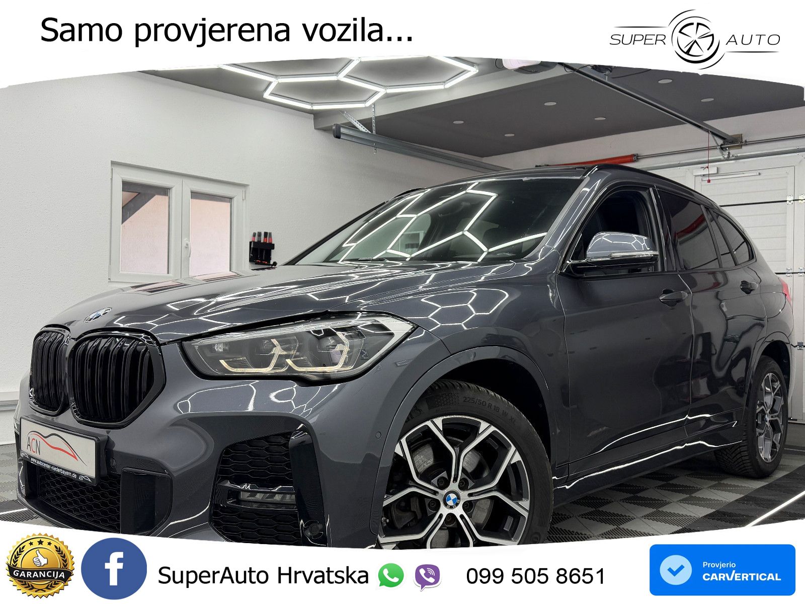 BMW X1 20d (190 KS) xDrive Steptronic M Sport LED+GR SJED+ACC