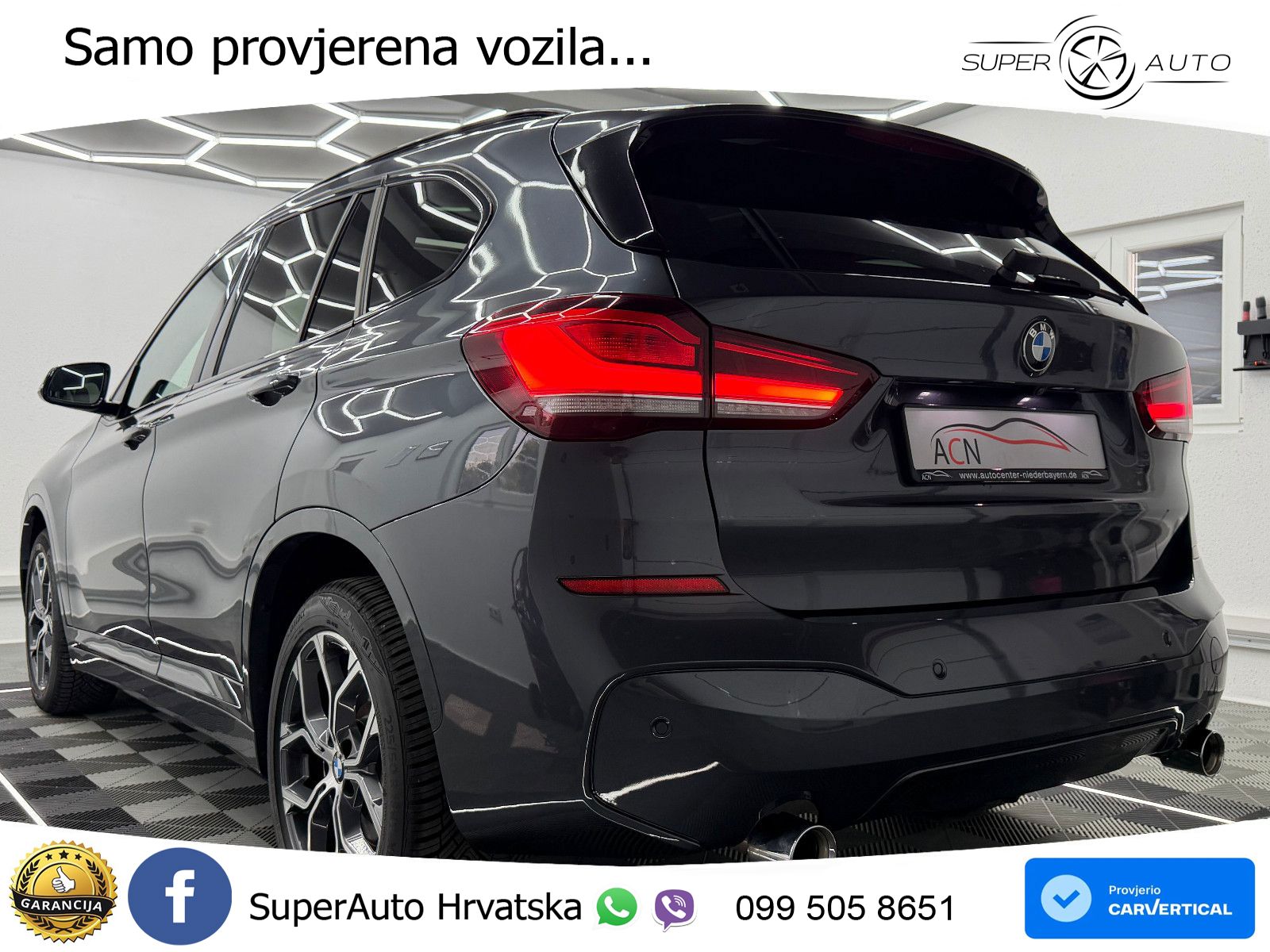 BMW X1 20d (190 KS) xDrive Steptronic M Sport LED+GR SJED+ACC